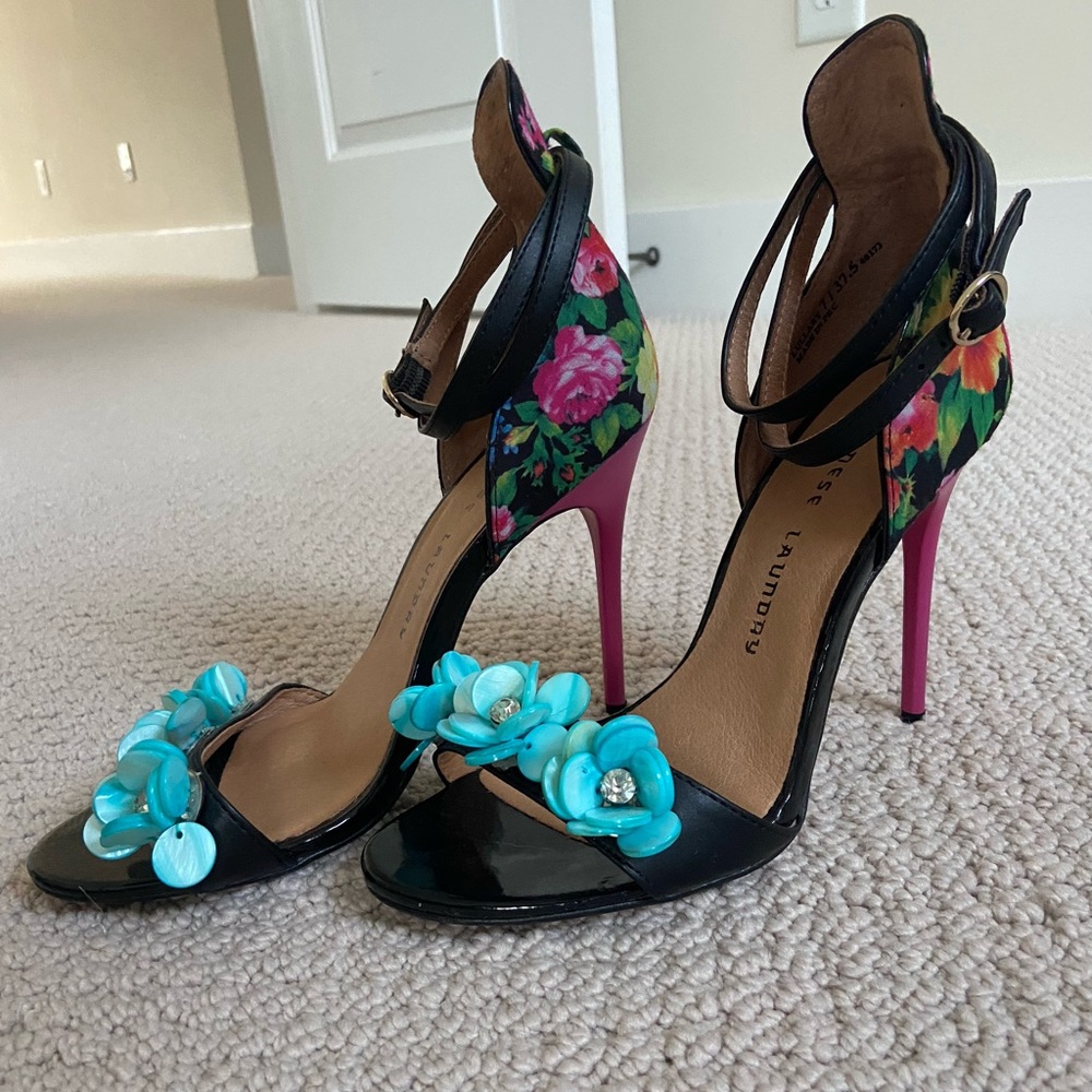 chinese laundry gold heels